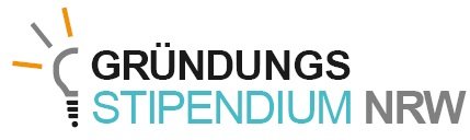 Logo des Gründungsstipendiums NRW